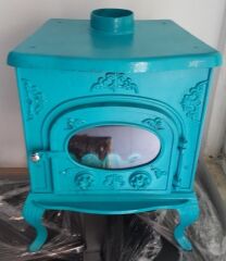 DÖKÜM SOBA MF86 MODEL- ŞÖMİNE SOBA- renkli soba