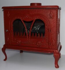 DÖKÜM SOBA MF105MODEL- ŞÖMİNE SOBA- renkli soba