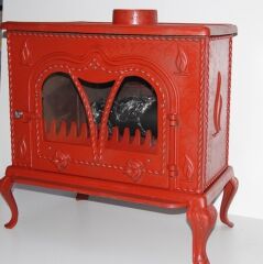 DÖKÜM SOBA MF105MODEL- ŞÖMİNE SOBA- renkli soba