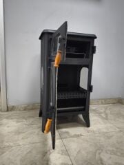Dorello Fırınlı Dikey Odun ve Pelet sobası BDS058C