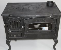 MF137 model soba- Döküm kuzine soba- 45 cm fırınlı soba