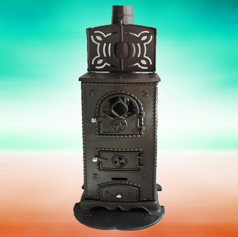 MF001 model soba- Döküm soba -Odun sobası - kömür sobası - oda sobası