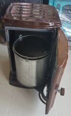 Önden kapaklı soba- Kovalı soba-önden açılır kapaklı soba