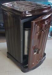 Önden kapaklı soba- Kovalı soba-önden açılır kapaklı soba