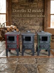 Dorello Renkli Döküm Soba Model DRL 32