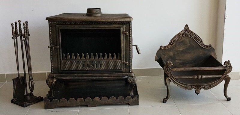 ESKİTME MF107 MODEL SOBA-DÖKÜM SOBA-BURSA SOBA-YANDAN KAPAKLI SOBA