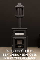 18 x 28Yüksek Isıya Dayanıklı Şömine Kuzine Soba Camı 4 mm - Seramik Cam (Bal Rengi, Şeffaf )