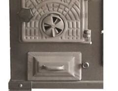 MF44 MODEL SOBA, DÖKÜM SOBA- KUZİNE SOBA -MAT SİYAH SOBA