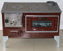 MF43 MODEL SOBA, DÖKÜM SOBA- KUZİNE SOBA -MAT SİYAH SOBA