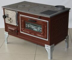 MF43 MODEL SOBA, DÖKÜM SOBA- KUZİNE SOBA -MAT SİYAH SOBA