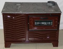 KAHVERENGİ KOVALI SOBA