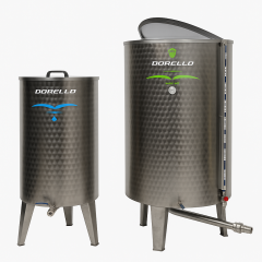 Dorello 500 Kg Paslanmaz Çelik Zeytinyağı Tankı – Musluklu Sıvı Gıda Depolama Varili (500 Litre)