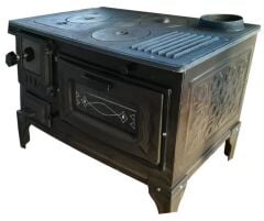 Dorello MF45 Model Döküm Kuzine Soba Fırınlı Kuzine Tipi Soba