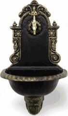 Döküm Çeşme - Boyalı çeşme - Bahçe çeşmesi - Musluklu çeşme