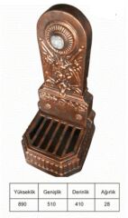 Döküm Çeşme - Boyalı çeşme - Bahçe çeşmesi - Musluklu çeşme