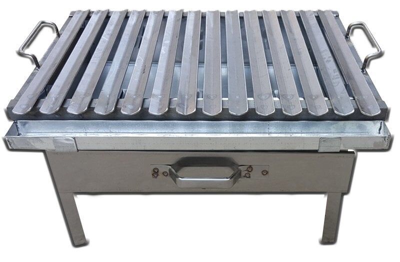 Davlumbazlı mangal- indirimli mangal-KROM PASLANMAZ mangal