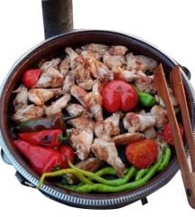 Dorello Tandır Yufka Sobası Davlumbazlı Mangal Krom Paslanmaz