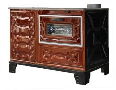 MF65 MODEL - DÖKÜM SOBA - KUZİNE SOBA - 40 CM FIRINLI SOBA- KAPAKLI SOBA - dorello soba şömine