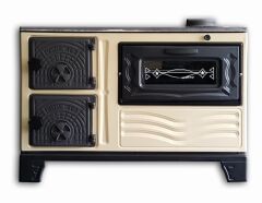 MF65 MODEL - DÖKÜM SOBA - KUZİNE SOBA - 40 CM FIRINLI SOBA- KAPAKLI SOBA - dorello soba şömine