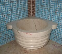 HAMAM KURNASI - MERMER KURNA - MERMER ÇEŞME - OSMANLI ÇEŞME