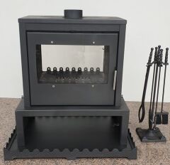 TWİN DOOR model ŞÖMİNE SOBA