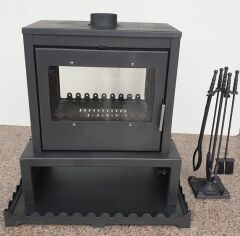 TWİN DOOR model ŞÖMİNE SOBA