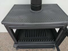 MF109 MODEL SOBA, DÖKÜM SOBA- YANDAN KAPAKLI SOBA yeni nesil soba 3 camlı soba