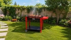 Dorello Tekerlekli Mangal – Bahçeniz İçin Pratik ve Şık Barbekü