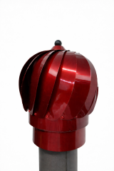 20 cm Rüzgar Gülü (Fırıldak Baca Şapkası) – Güçlü Çekiş, Üstün Koruma