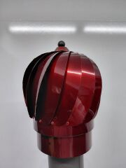 20 cm Rüzgar Gülü (Fırıldak Baca Şapkası) – Güçlü Çekiş, Üstün Koruma