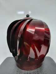 30 Luk  Fırıldak Baca Şapkası – Güçlü Çekiş, Maksimum Koruma Kırmızı Renk  Dorello