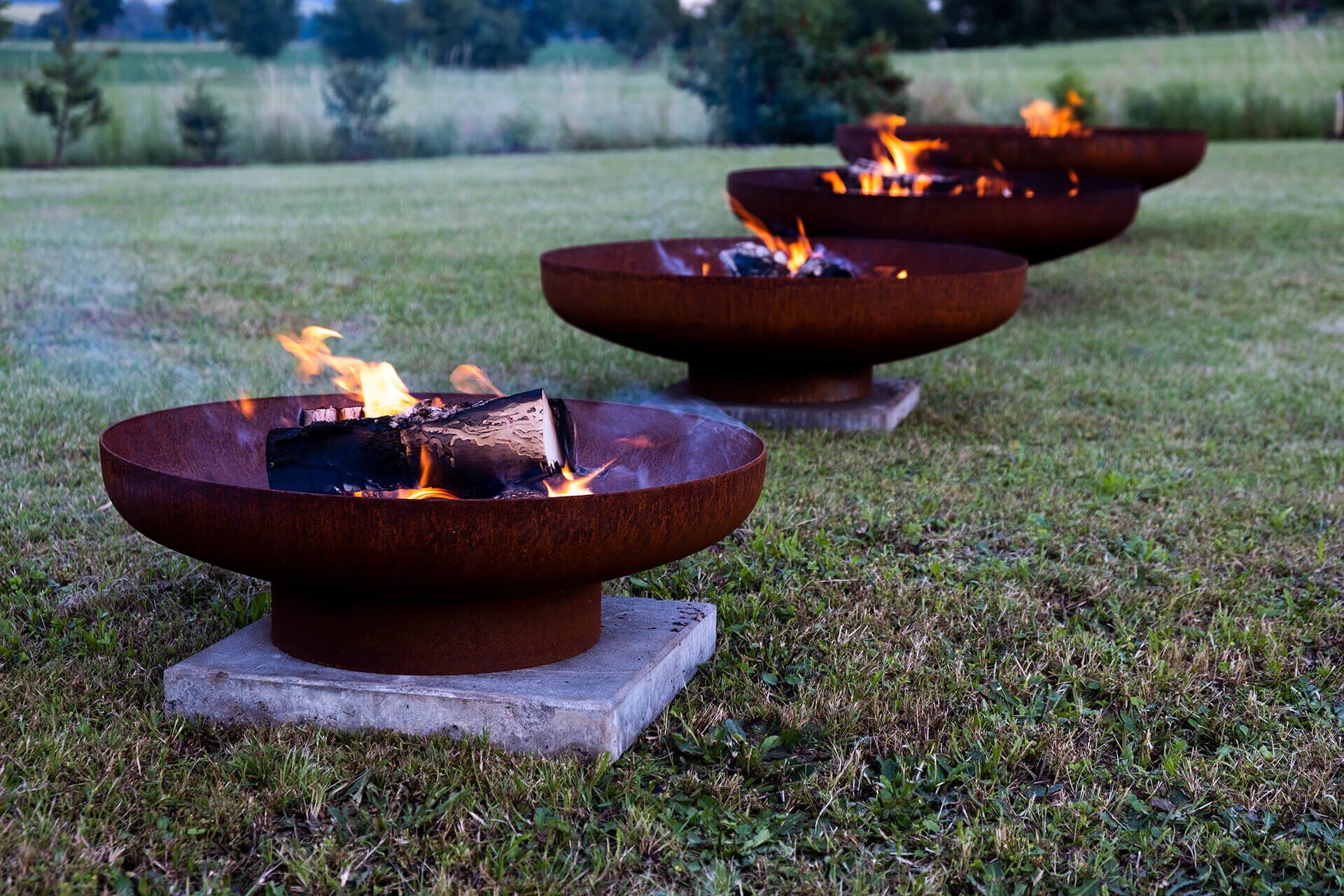 Dorello dokum Ateş Çanağı 55 Cm Döküm Model