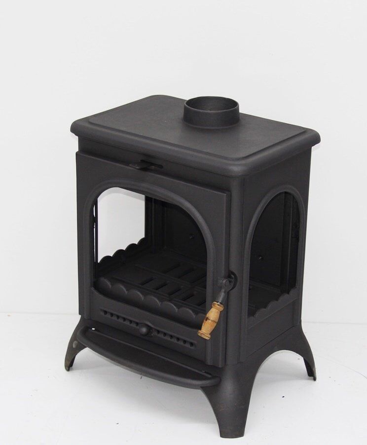 Döküm soba kuzine soba camlı soba mf108 model kuzine soba