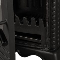 Dorello 3 Tarafı Camlı Fırınlı Pik Döküm Soba DRL-054 Odun Kömür Sobası