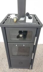 Dorello Vera sulu DK-25 Kuzineli, Şömineli Katı Yakıt Lotus Avanos Katı Yakıtlı Kaloriferli Soba