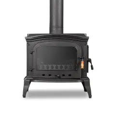 Dorello 3 Tarafı Camlı Pik Döküm Soba DRL-032 Odun Kömür Sobası