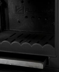 Dorello 3 Tarafı Camlı Pik Döküm Soba DRl-022 Odun Kömür Sobası