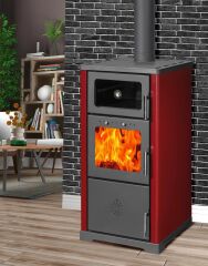 dorello Vera sulu DK-25 Kuzineli, Şömineli Katı Yakıt Lotus kuzine soba Kat Kaloriferi Sıcak Sulu -