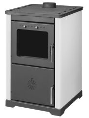Dorello Vera Sulu DK-25 Kuzineli Şömineli Katı Yakıtlı Kaloriferli Soba Lotus Model