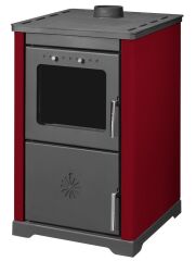 Dorello Vera Sulu DK-25 Kuzineli Şömineli Katı Yakıtlı Kaloriferli Soba Lotus Model