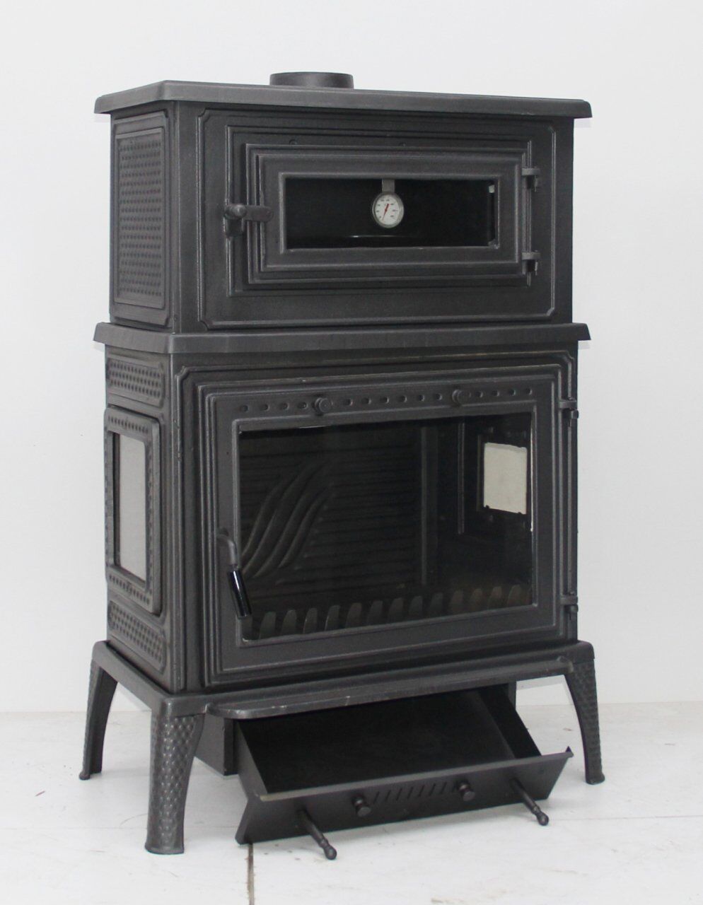 Döküm soba yandan kapaklı mf154model kuzine soba şömine soba