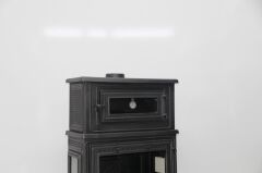 Döküm soba yandan kapaklı mf154model kuzine soba şömine soba