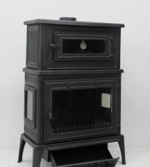 Dorello Döküm Soba Yandan Kapaklı Kuzine Soba Şömine Soba MF154 Model