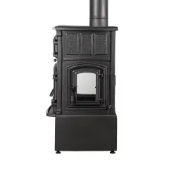 Dorello Odunluklu Fırınlı 4 Camlı Pik Döküm Odun Kömür Sobası - DRL-011YKST
