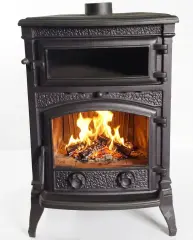 Dorello Fırınlı A Sınıfı Pik Döküm Odun Kömür Sobası - DRL-013
