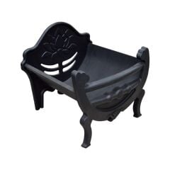 Dorello Lotus Döküm Odunluk – Dekoratif Döküm Odun Saklama Standı
