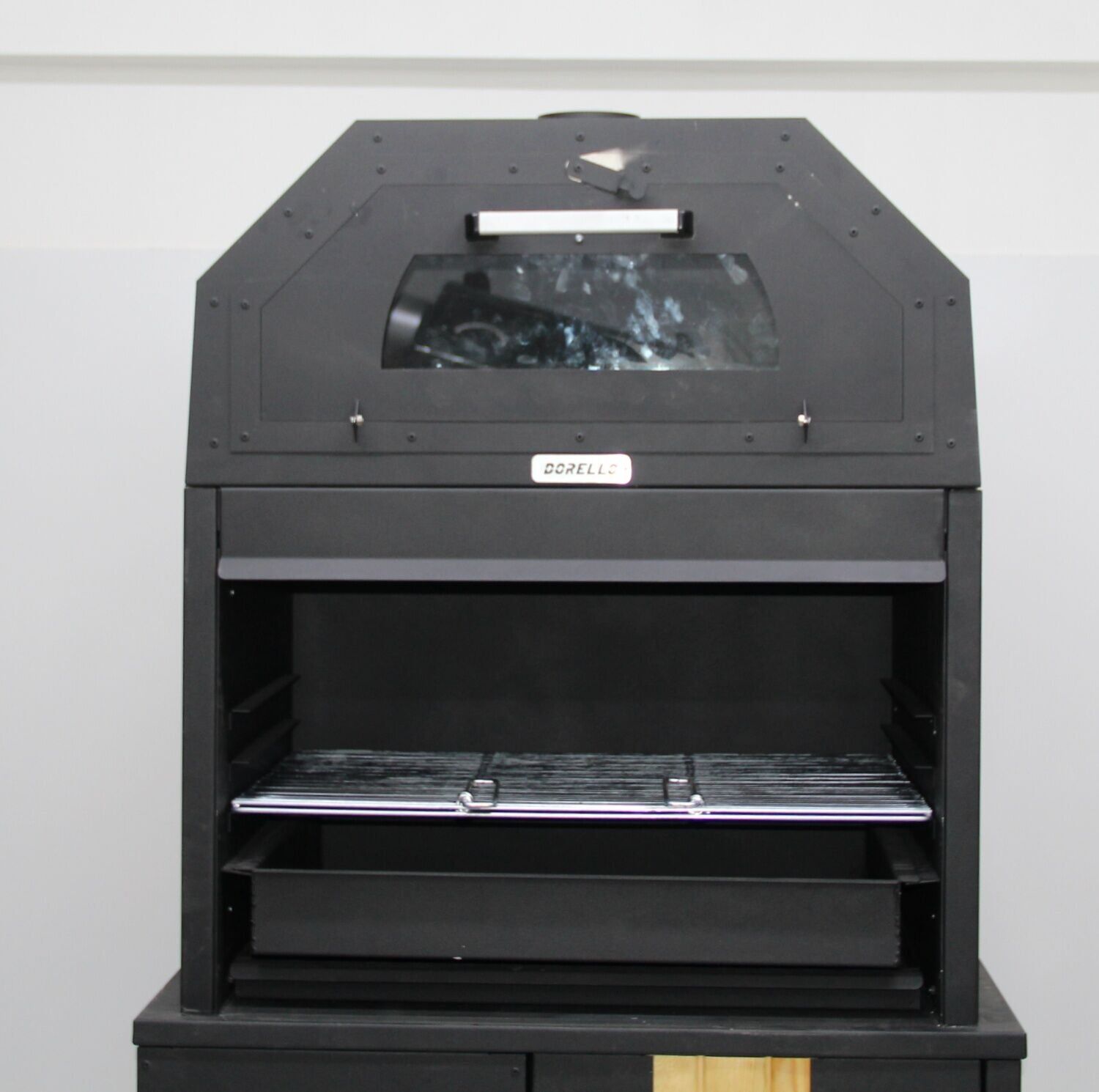 Davlumbazlı mangal büyük boy mangal