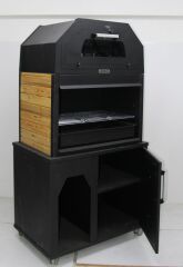 Davlumbazlı mangal büyük boy mangal