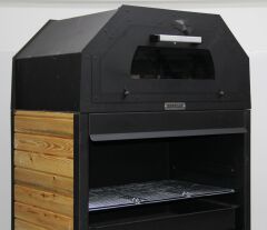 Davlumbazlı mangal büyük boy mangal