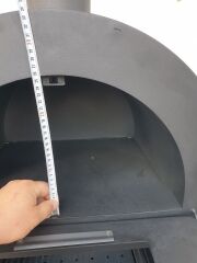 Davlumbazlı mangal büyük boy mangal piiza mangalı